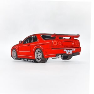 Modelo 3D Nissan Skyline GTR R34